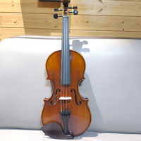 Violino de bordo sólido e topo sólido de abeto europeu de nível profissional: perfeito para apresentações