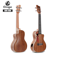 GUC-600 Ukulele Belo som Ukulele Sound Hole