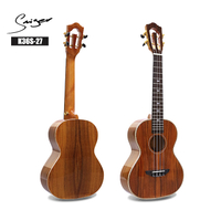 Smiger Ukulele Tenor Koa todo em madeira maciça K36S-27