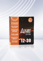 Atacado Luxars Phosphor Bronze Anti-ferrugem Hex Strings 12 Cordas para Guitarra Acústica